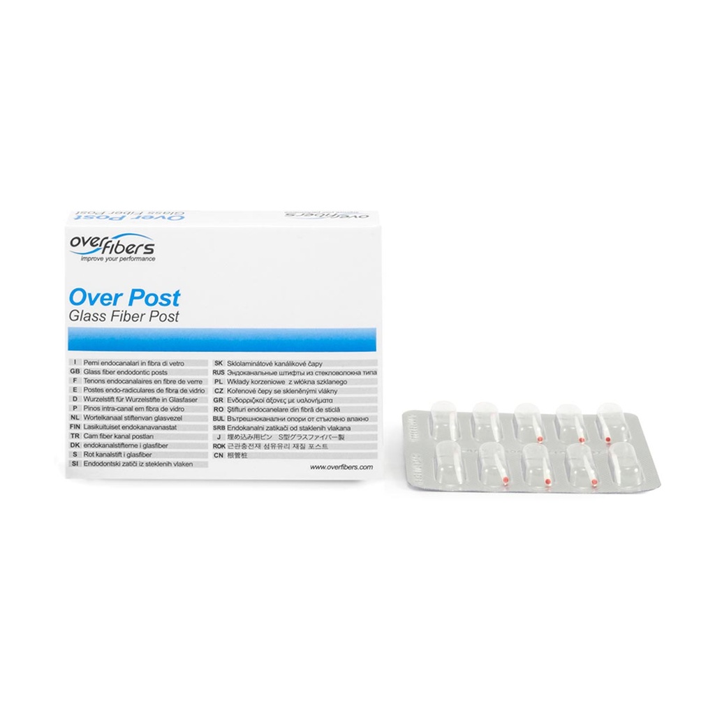Скловолоконні штифти Простетік Овер Пост, 10 шт (Prosthetic Over Post)