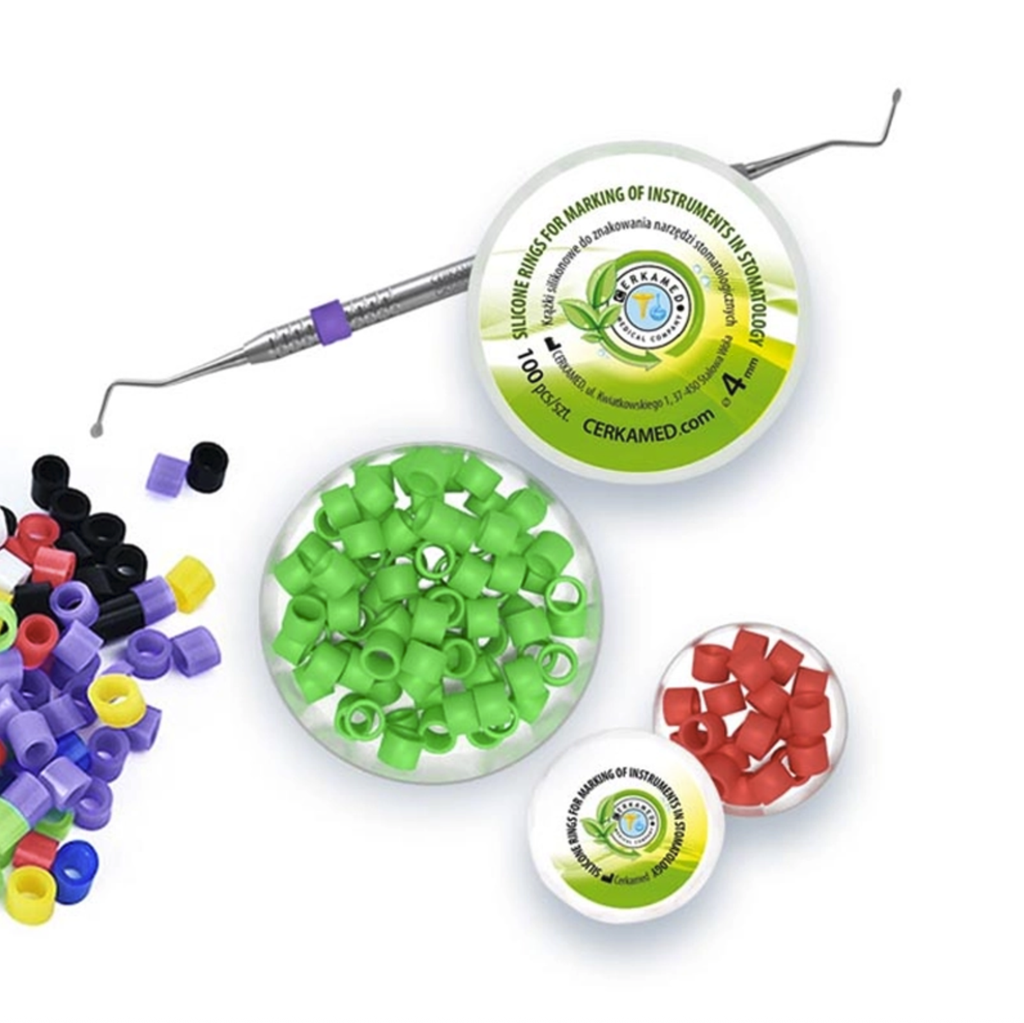 Кільця силіконові, упаковка 20 шт (Cerkamed)