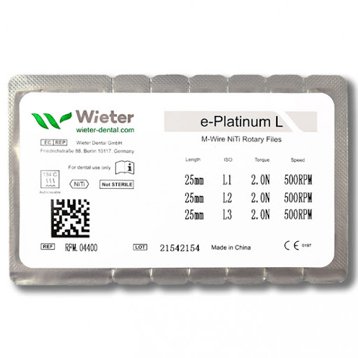 Ендо система е-Платинум Л, 6 шт (Wieter)