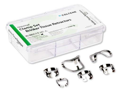 [H01054] Набір кламерів Брінкер (Brinker Clamp Set Hygenic)