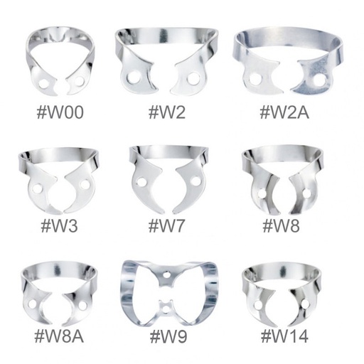 Кламер полірований БЕЗ КРИЛ Хайдженік (Hygenic)