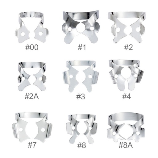 Кламер полірований З КРИЛАМИ Хайдженік (Hygenic)