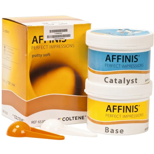 Афініс Софт, А-силікон, база 2х300мл (Affinis Putty Soft)
