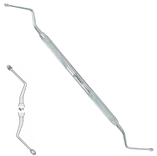 [DS.100.040] Ложка Кюретажна, S-обр. Hgw (DS.100.040)