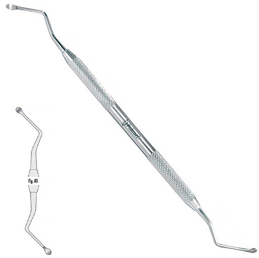 [DS.110.850] Ложка Кюретажна, S-обр. Lucas (DS.110.850) 3х4мм.