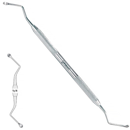 [DS.110.860] Ложка Кюретажна, S-обр. Lucas (DS.110.860) 3,5х5,5мм.