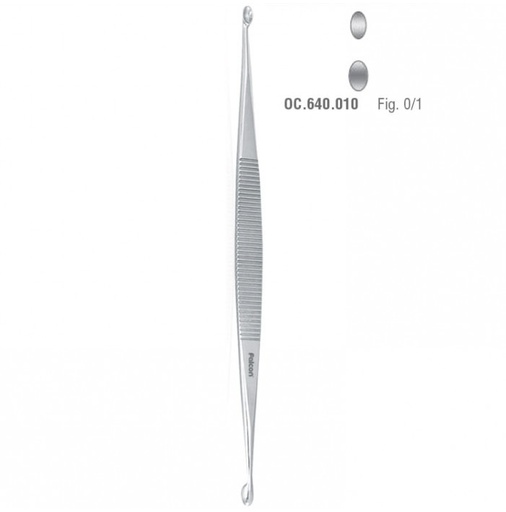 [ОС.640.010] Ложка Кюрет.пряма (0-1) (ОС.640.010)
