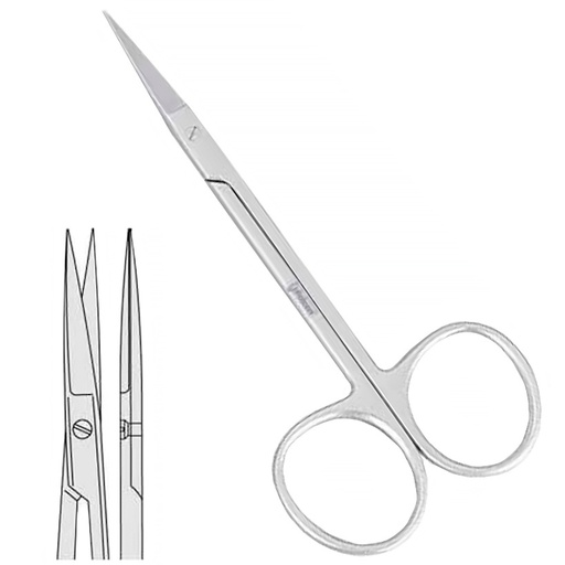 [BS.540.115] Ножиці 115мм (BS.540.115) Iris прямі