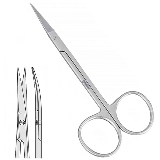 [BS.541.115] Ножиці 115мм (BS.541.115) Iris г/г вигн.