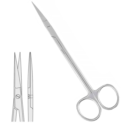 [BS.636.160] Ножиці 160мм (BS.636.160) прямі Kelly