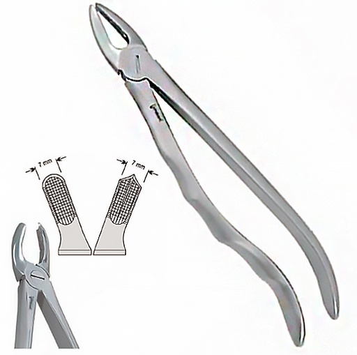[DE.800.180] Щипці екстракційні ( 18 анат.) (DE.800.180)