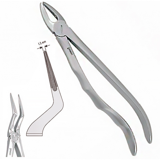 [DE.801.510] Щипці екстракційні ( 510анат.) (DE.801.510)