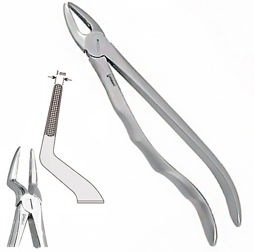 [DE.800.515] Щипці екстракційні ( 51М анат.) (DE.800.515)