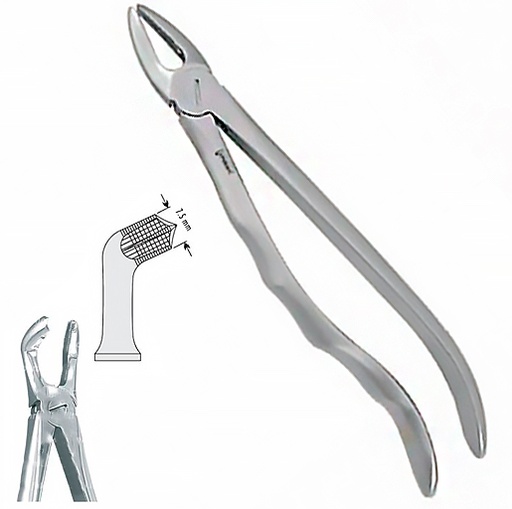 [DE.800.790] Щипці екстракційні ( 79 анат.) (DE.800.790)