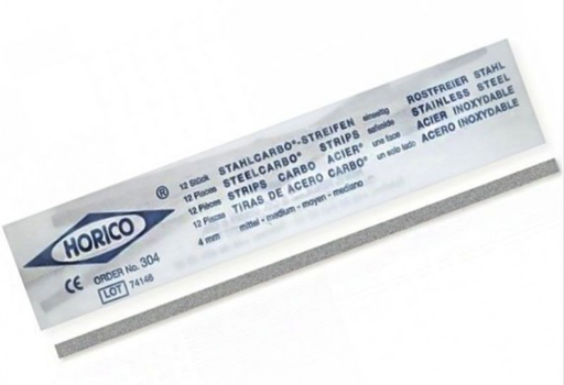 [304] Штрипси металеві Хоріко 304, 4 мм, 12 шт (Horico)
