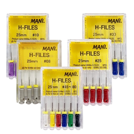 Н-файли МАНІ, 6 шт (H-FILES, MANI)