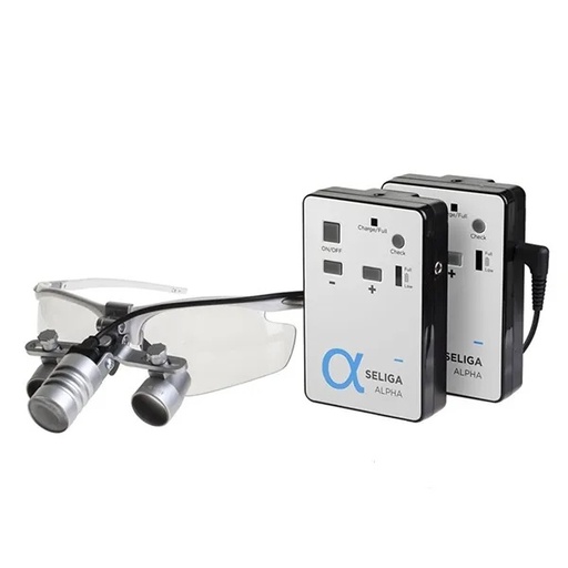 БІНОКУЛЯРИ ALPHA TTL з блоком світла LED (SELIGA)