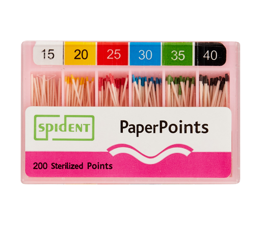 Паперові штифти Spident, конус 02 (Спайдент)