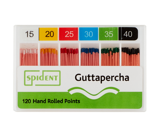 Гутаперчеві штифти Спайдент, конус 02 (Spident)
