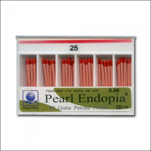 Гутаперчеві штифти Ендопія, конус 06 (PEARL ENDOPIA)