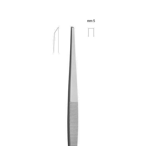[954/5] Зубило Партч плоске, 170 мм - 5 мм (МЕДЕСІ)