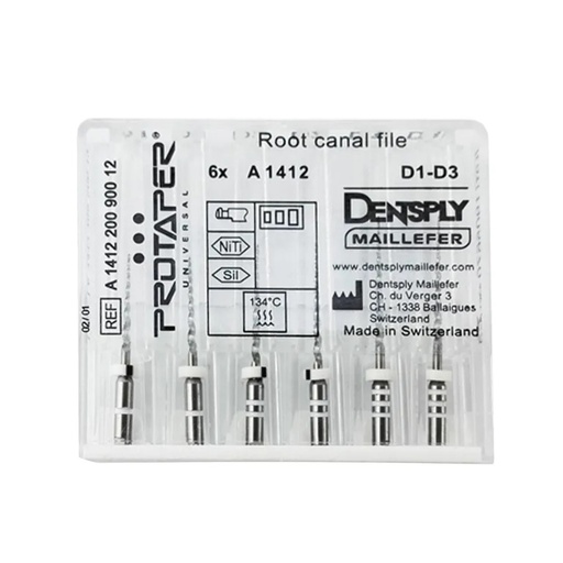 Протейпери Універсал розпломбування (ProTaper Retreatment Universal)
