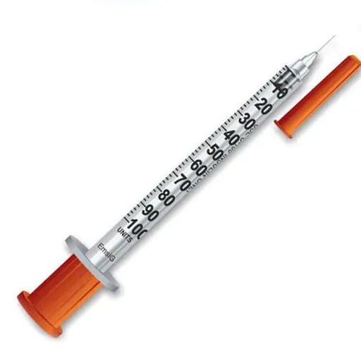 Шприц інсуліновий BD Micro-Fine U-100, стерильний, 1 мл, 29G